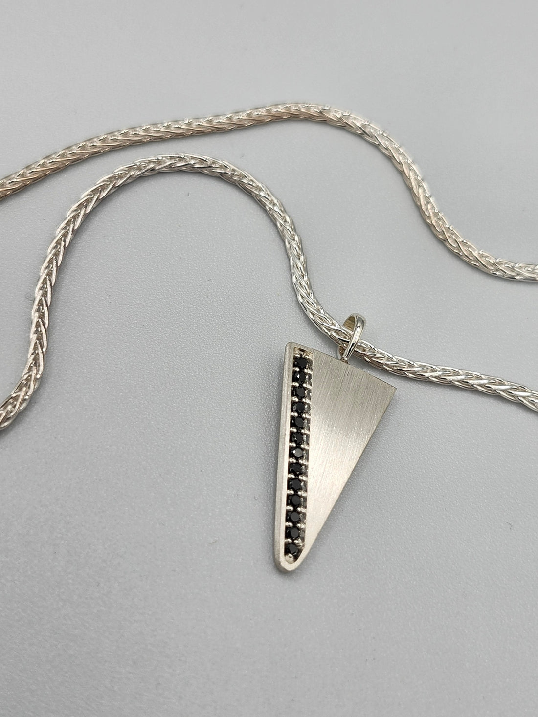 Mens Black Diamond Pendant