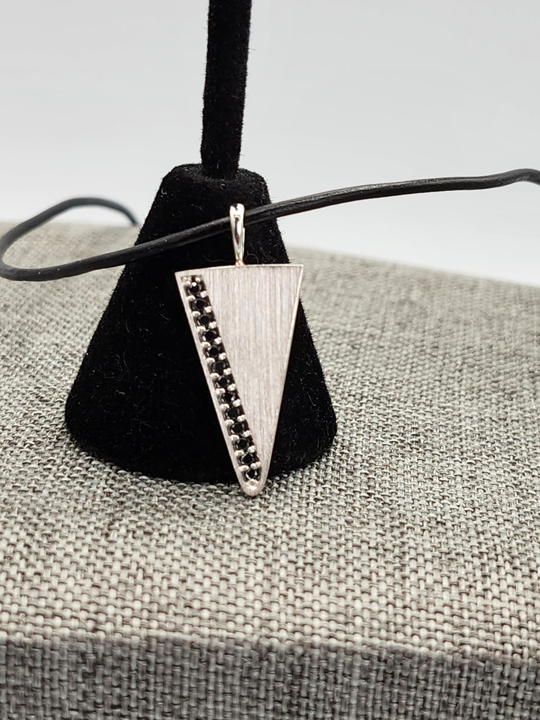 Mens Black Diamond Pendant