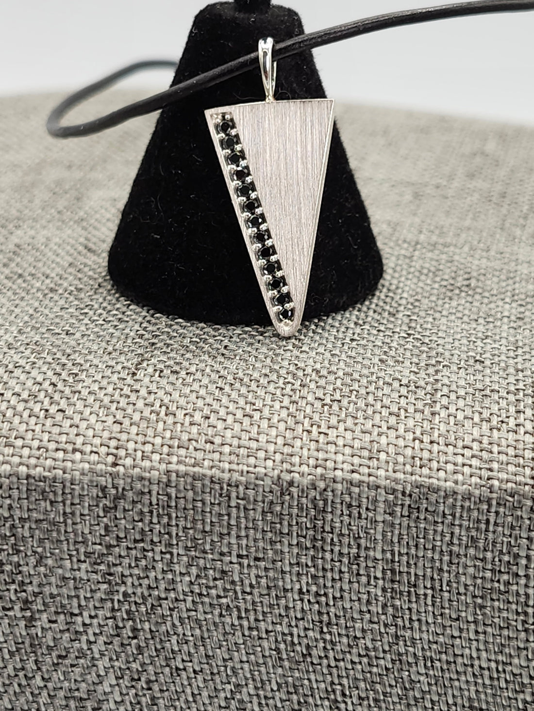 Mens Black Diamond Pendant