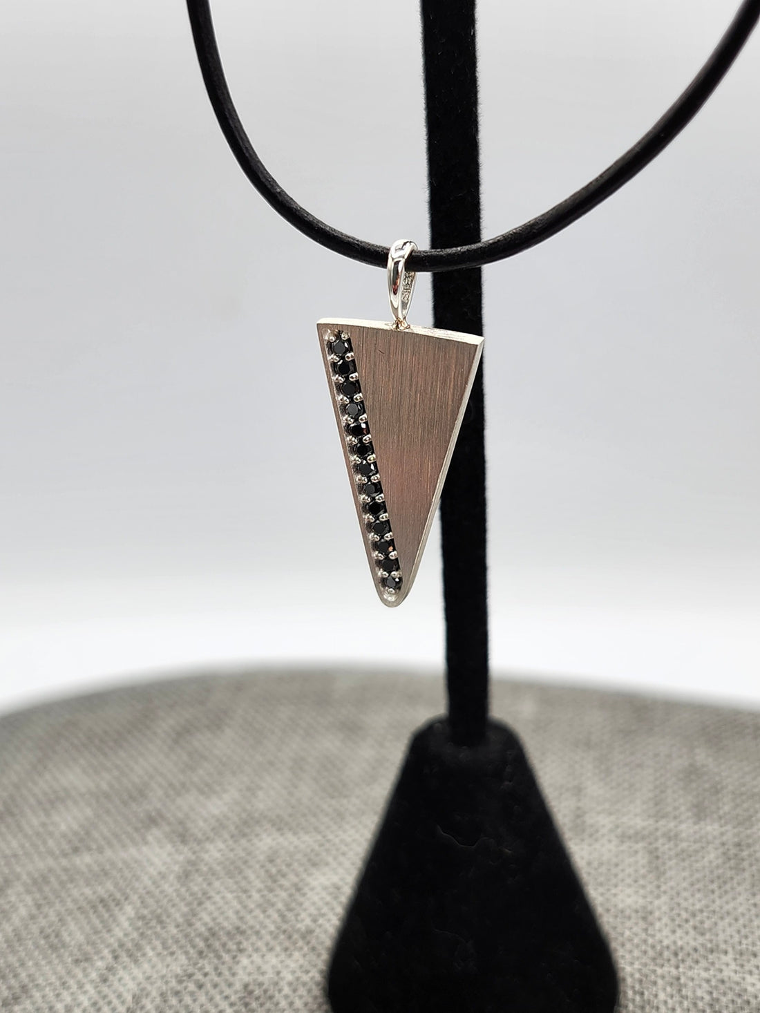 Mens Black Diamond Pendant