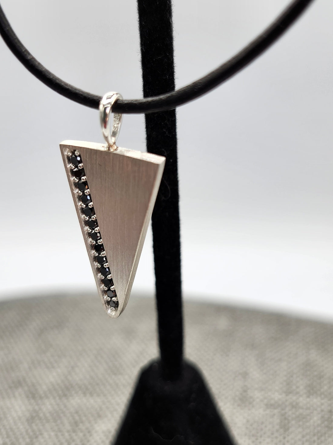 Mens Black Diamond Pendant