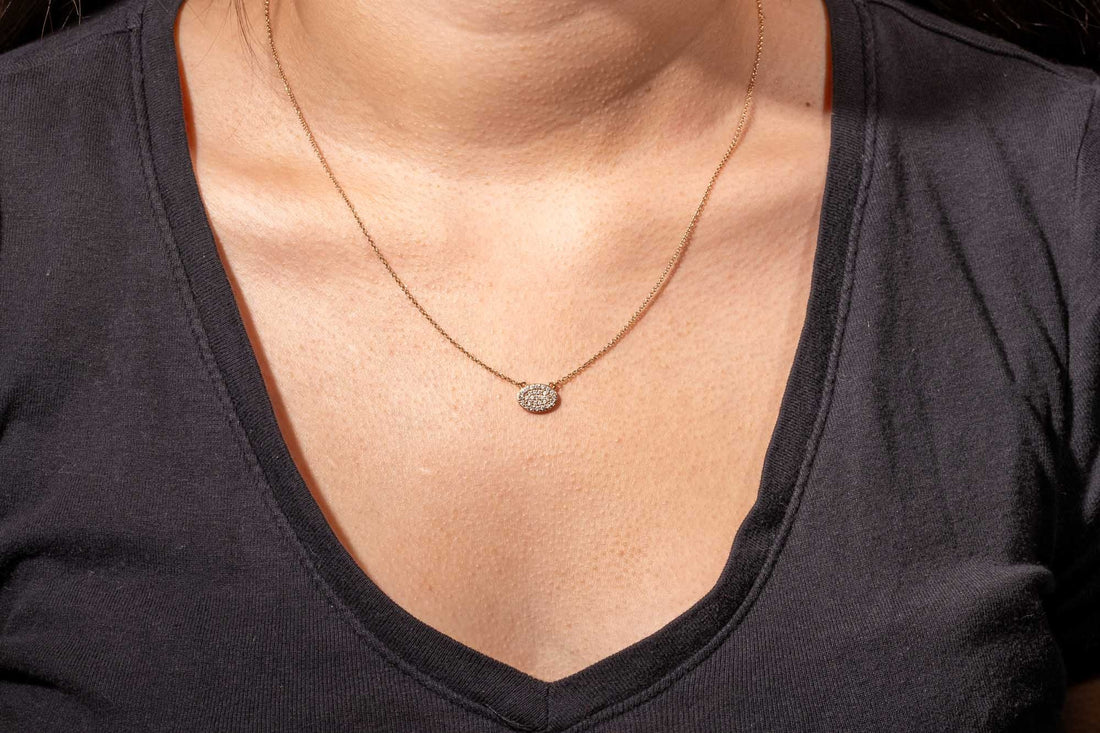 Diamond Pave Necklace