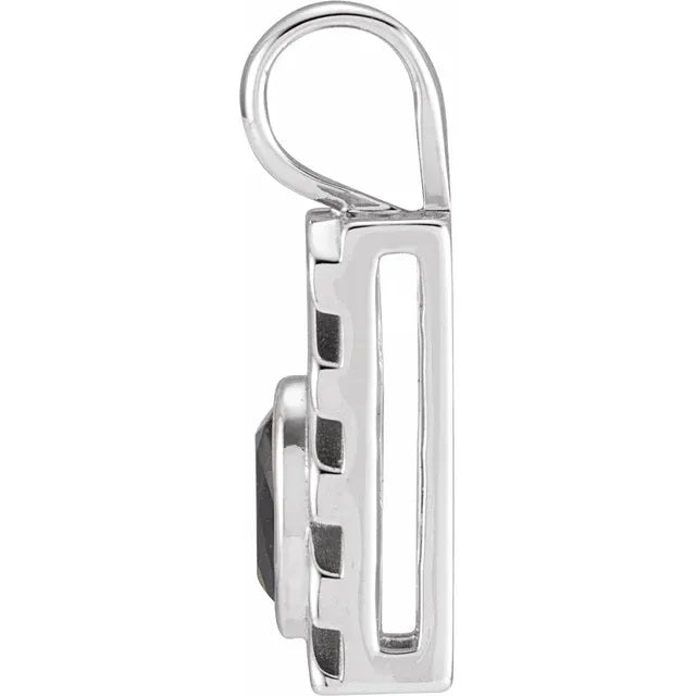 Mens Black Onyx Pendant