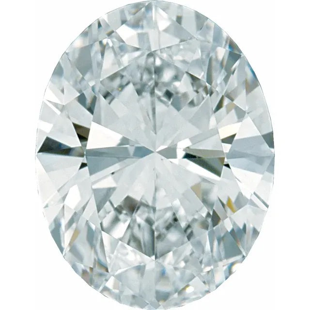 1 Carat Oval Diamond Engagement Ring