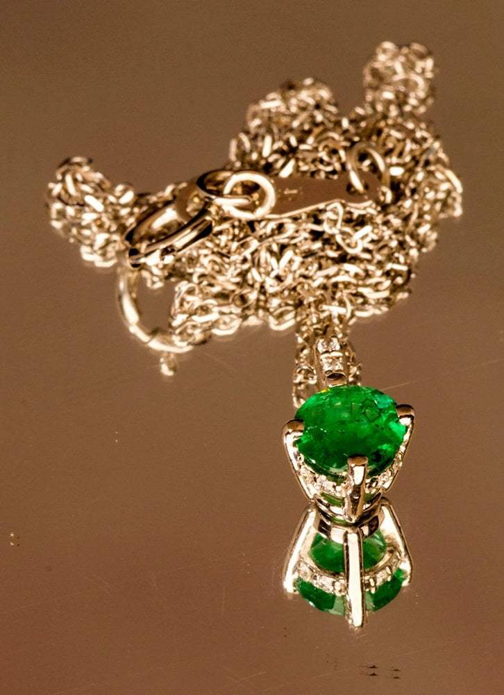Muzo Emerald & Diamond Necklace