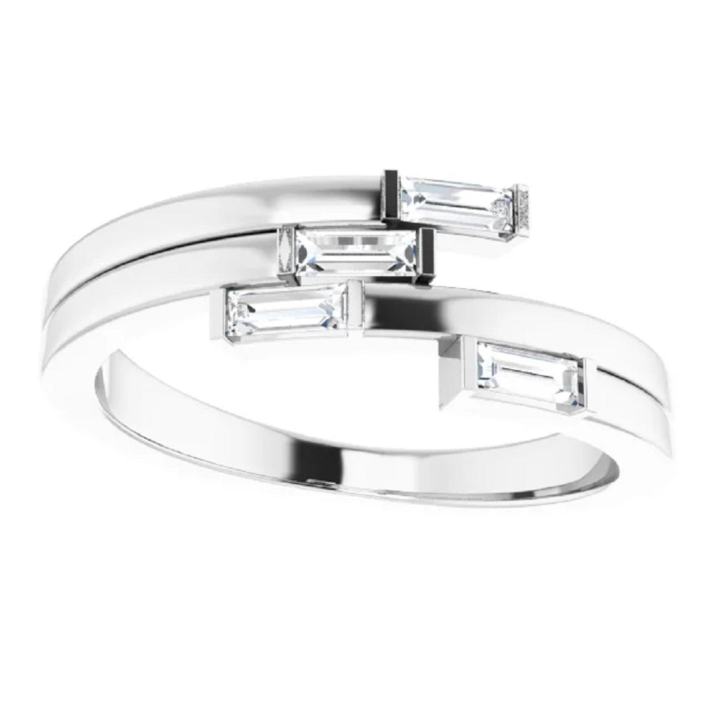 Diamond Baguette Statement Ring