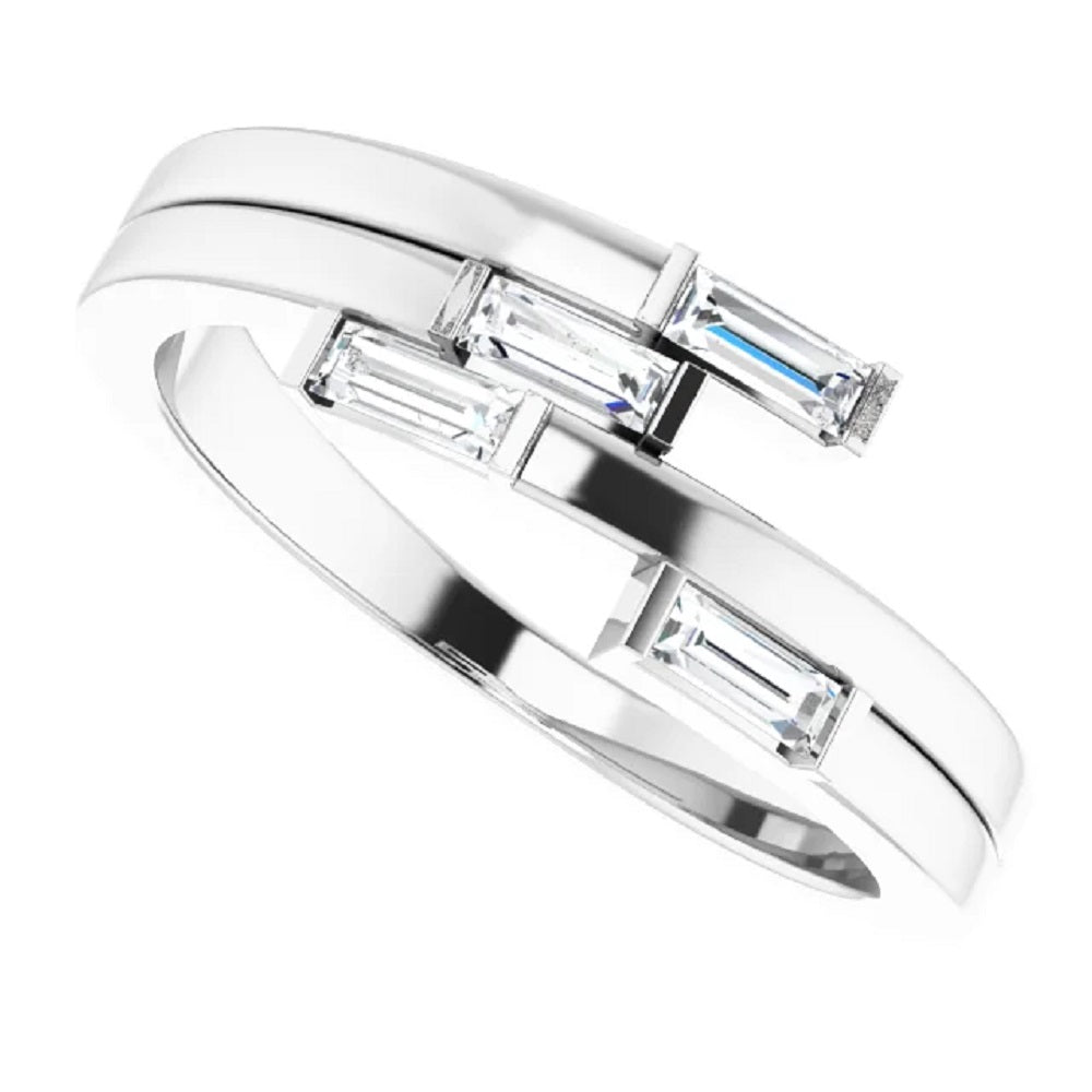 Diamond Baguette Statement Ring