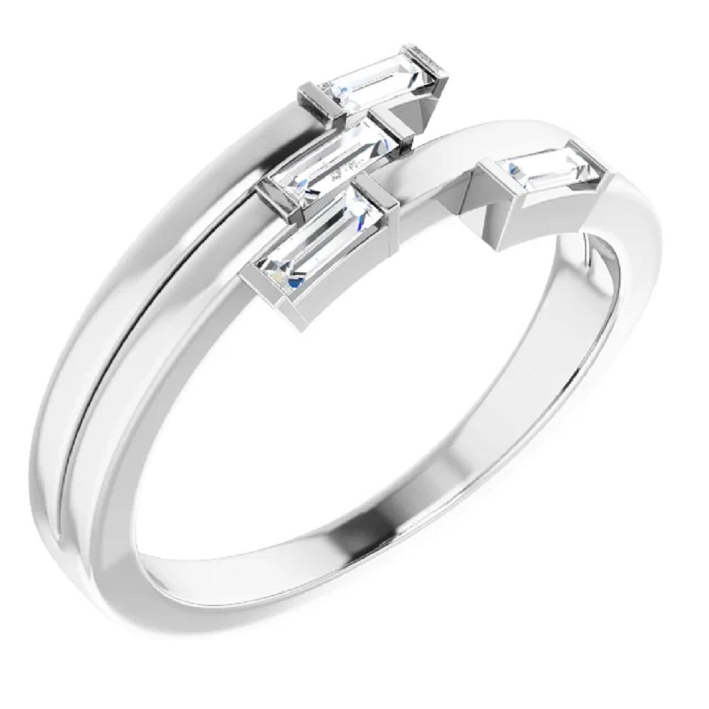 Diamond Baguette Statement Ring