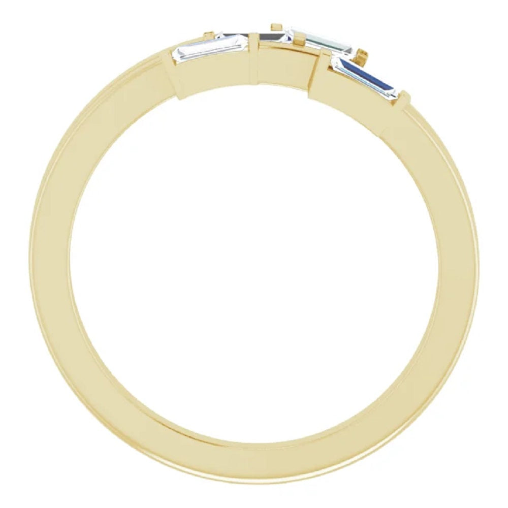 Diamond Baguette Statement Ring