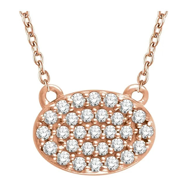 Diamond Pave Necklace