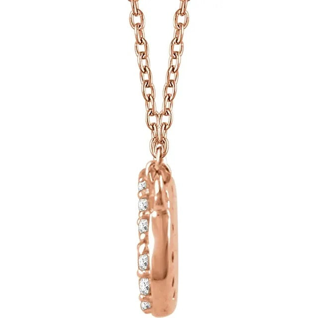 Diamond Pave Necklace