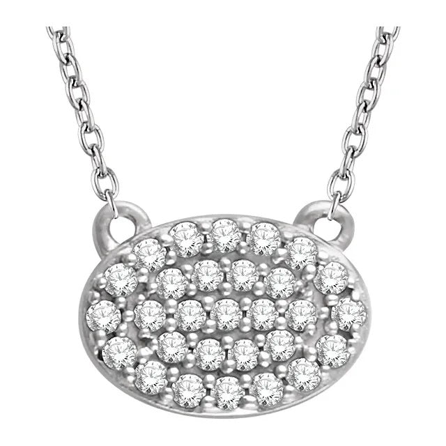 Diamond Pave Necklace