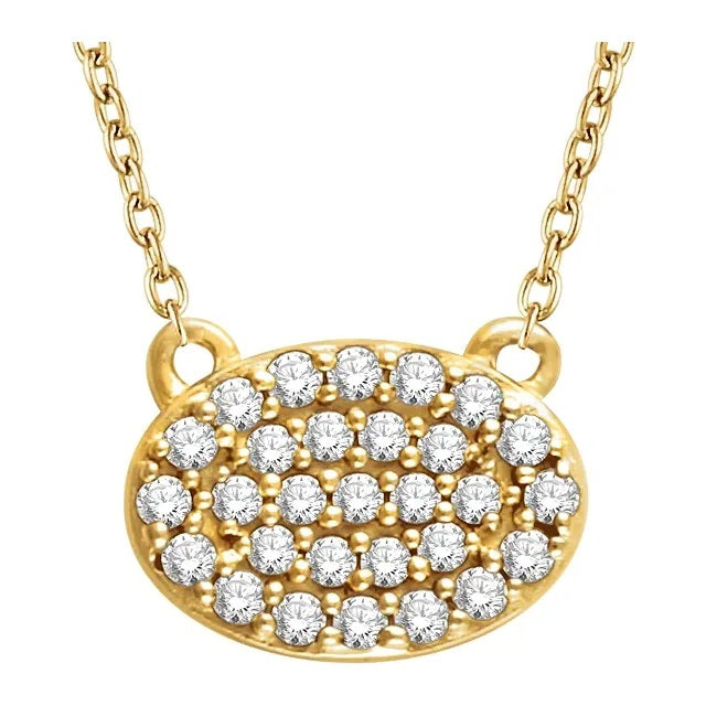 Diamond Pave Necklace