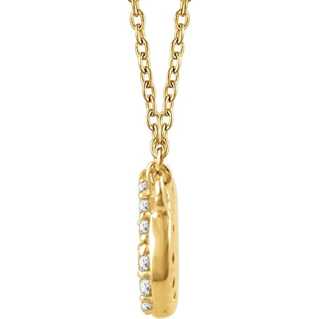 Diamond Pave Necklace