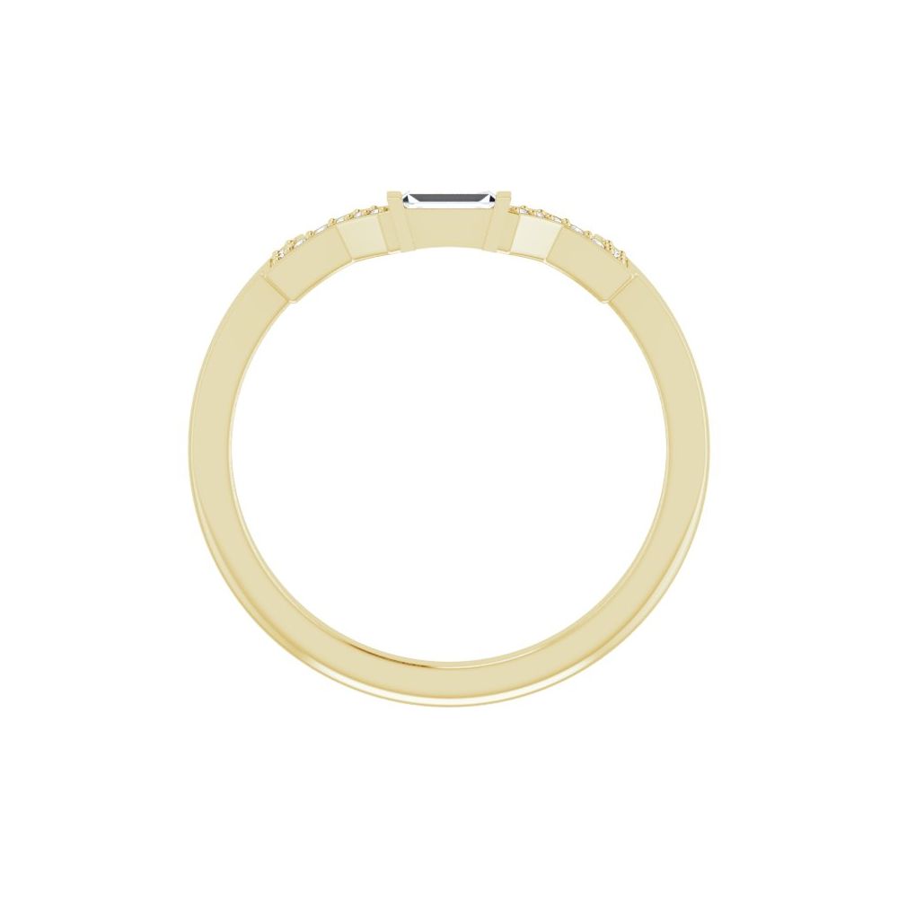 14k Gold Custom Diamond Wedding Band