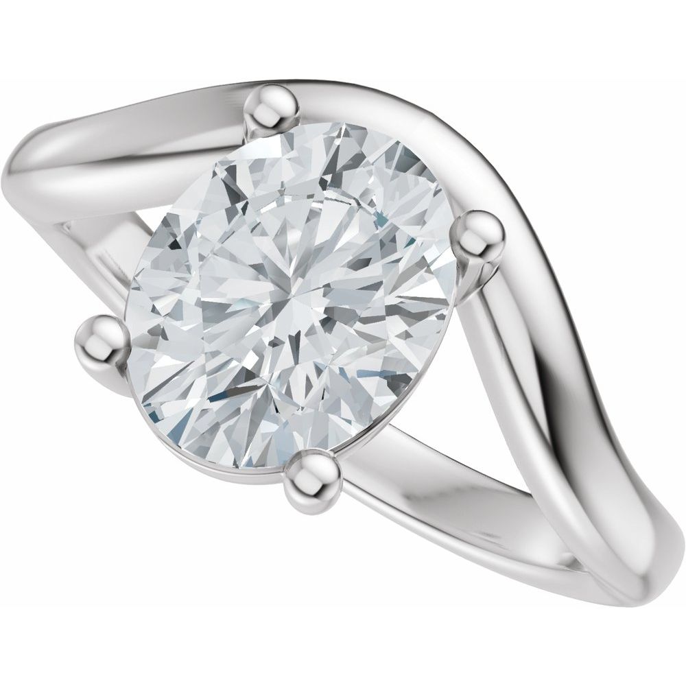 1.80 Carat Oval Diamond Engagement Ring