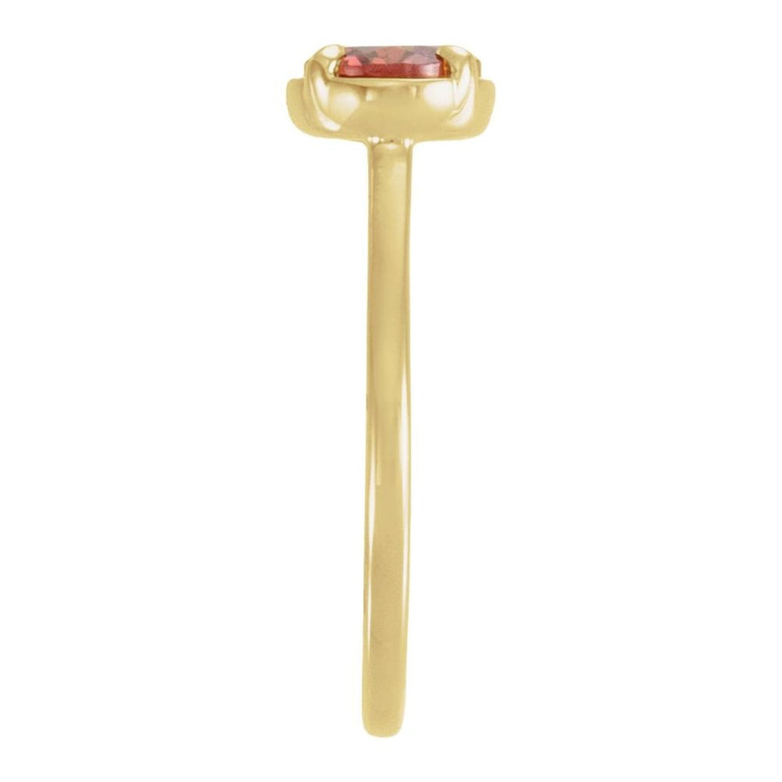 Natural Pink Tourmaline 1.35 Carat Birthstone Ring, October birthstone