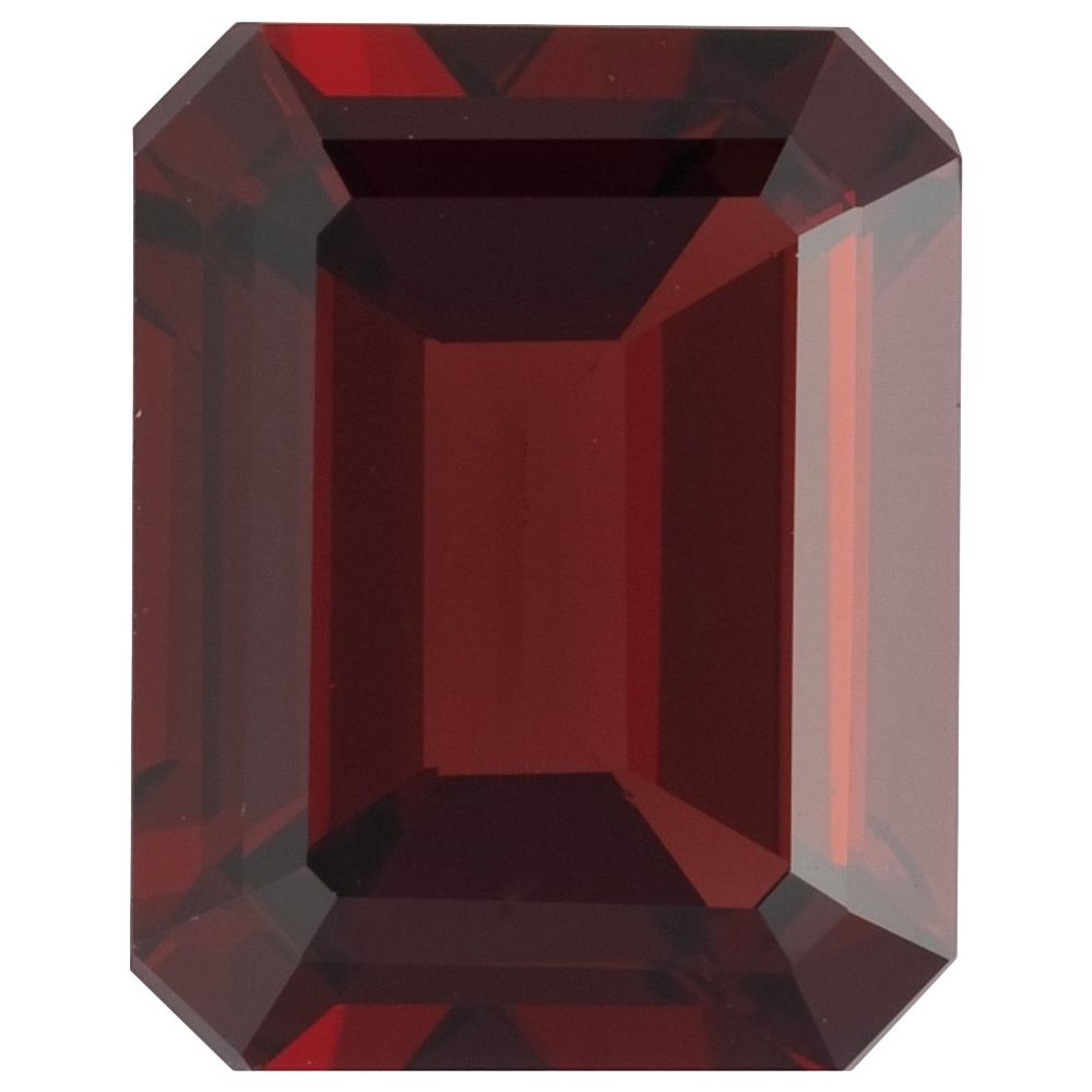 Natural Garnet & Diamond Statement Ring, January Birthstone