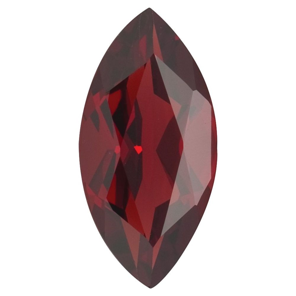Gold Bujakan Natural Garnet & Diamond Statement Ring