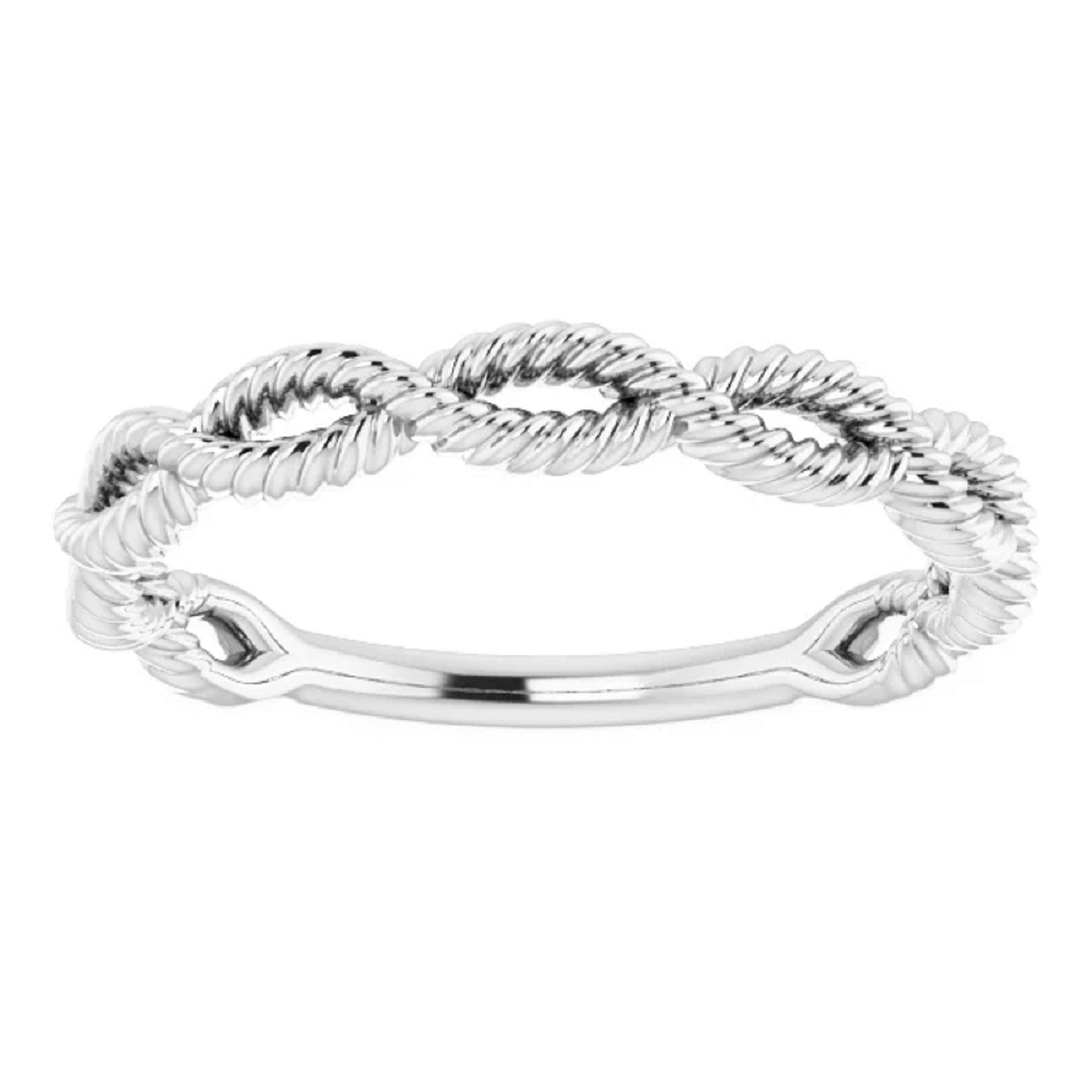 Infinity Wedding Band JaneysJewels