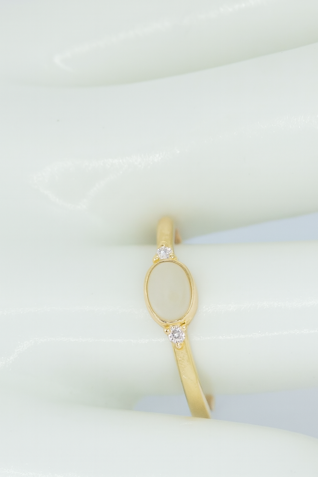 Natural Opal Ring in 14k gold or Nickel free Sterling silver