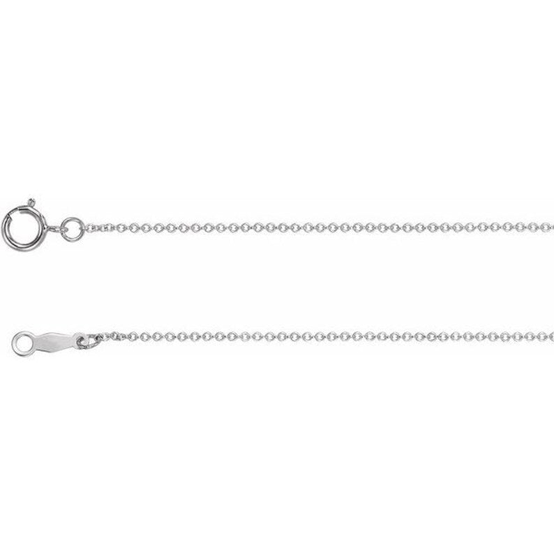 Tanzanite Trillion Dainty Necklace in 14k Gold or Silver