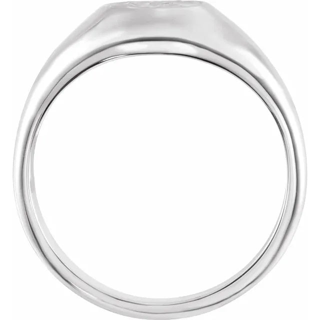 Mens Silver Celtic Knot Ring