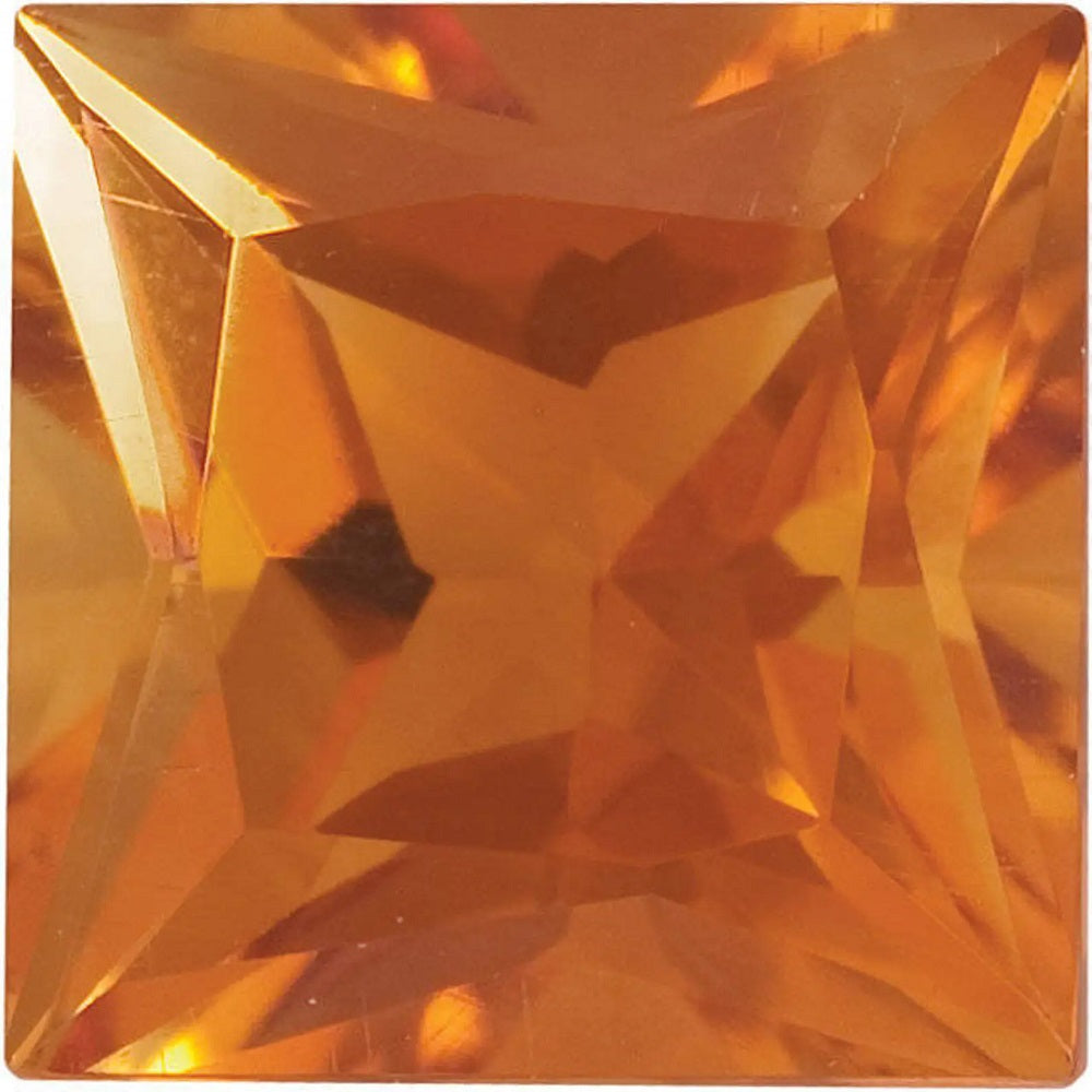 14k Gold Citrine Ring