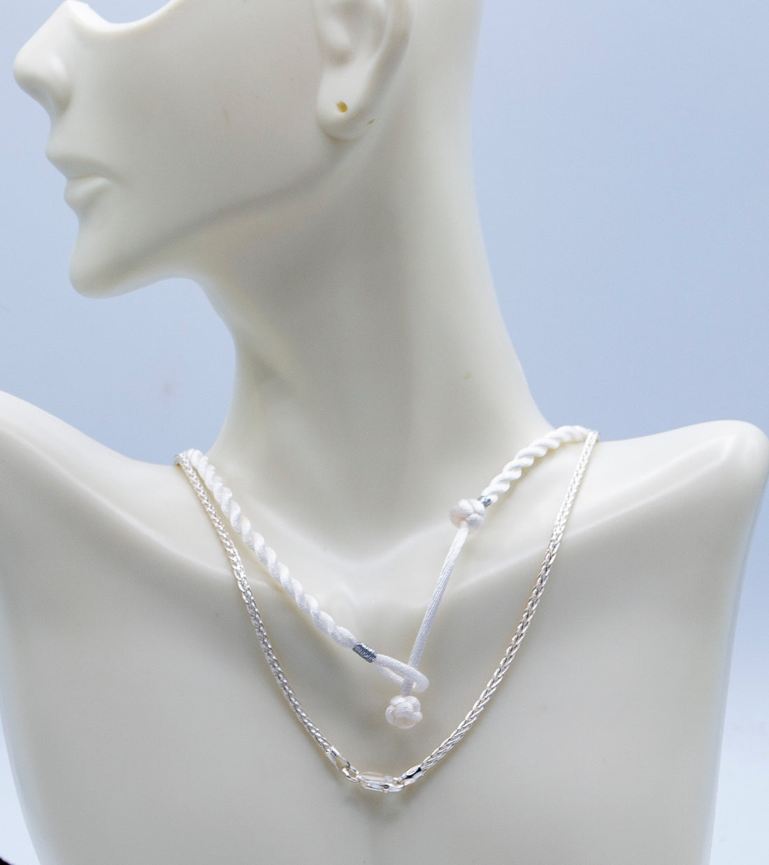 4+ Carat Antique Square Rose Quartz Necklace