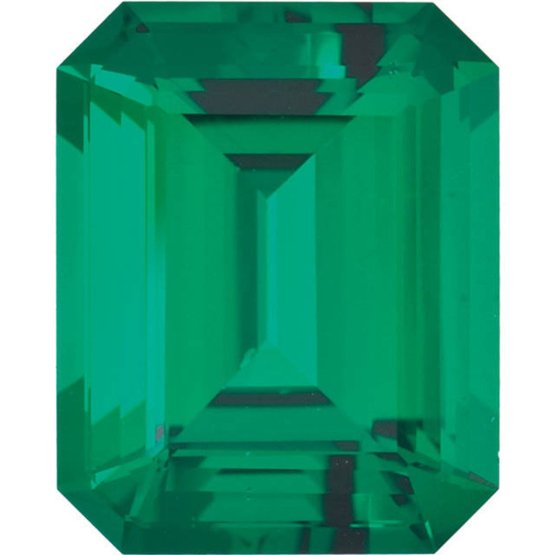 Sapphire or Emerald Engagement Ring, Three Stone ring