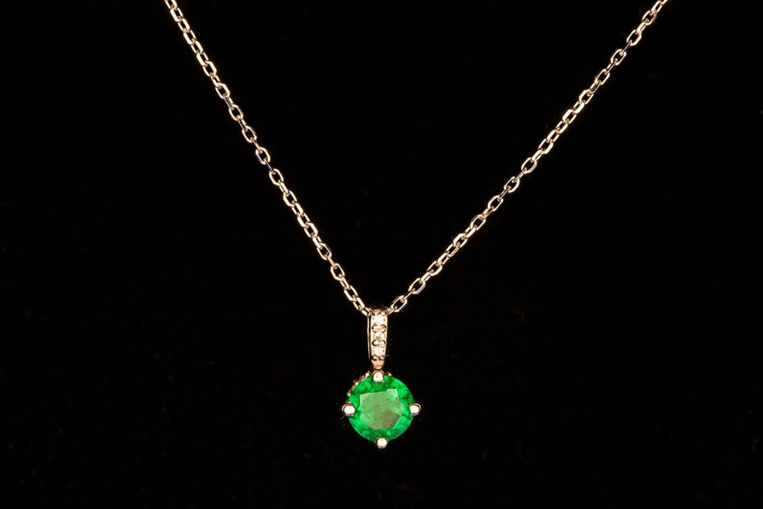 Muzo Emerald & Diamond Necklace