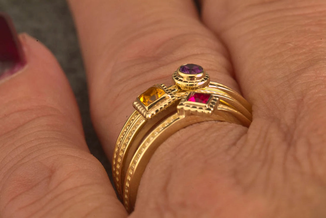 14k Gold Ruby Ring