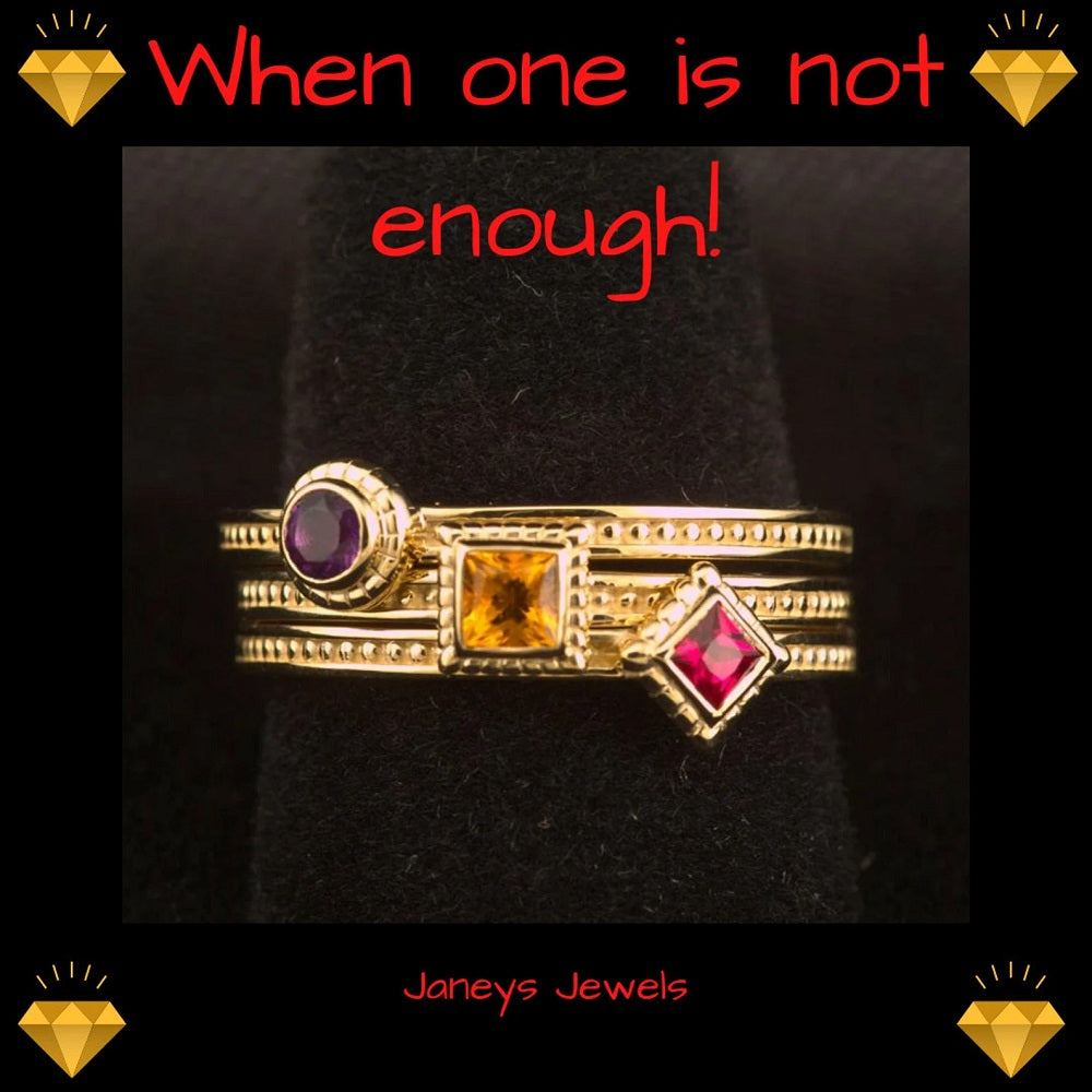 14k Gold Ruby Ring